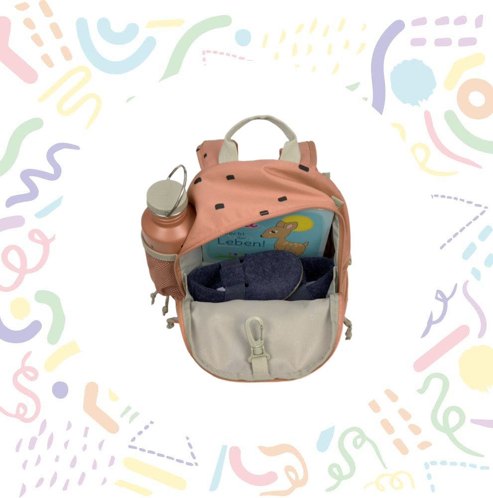 Lassig Happy Prints Mini Backpack - caramel