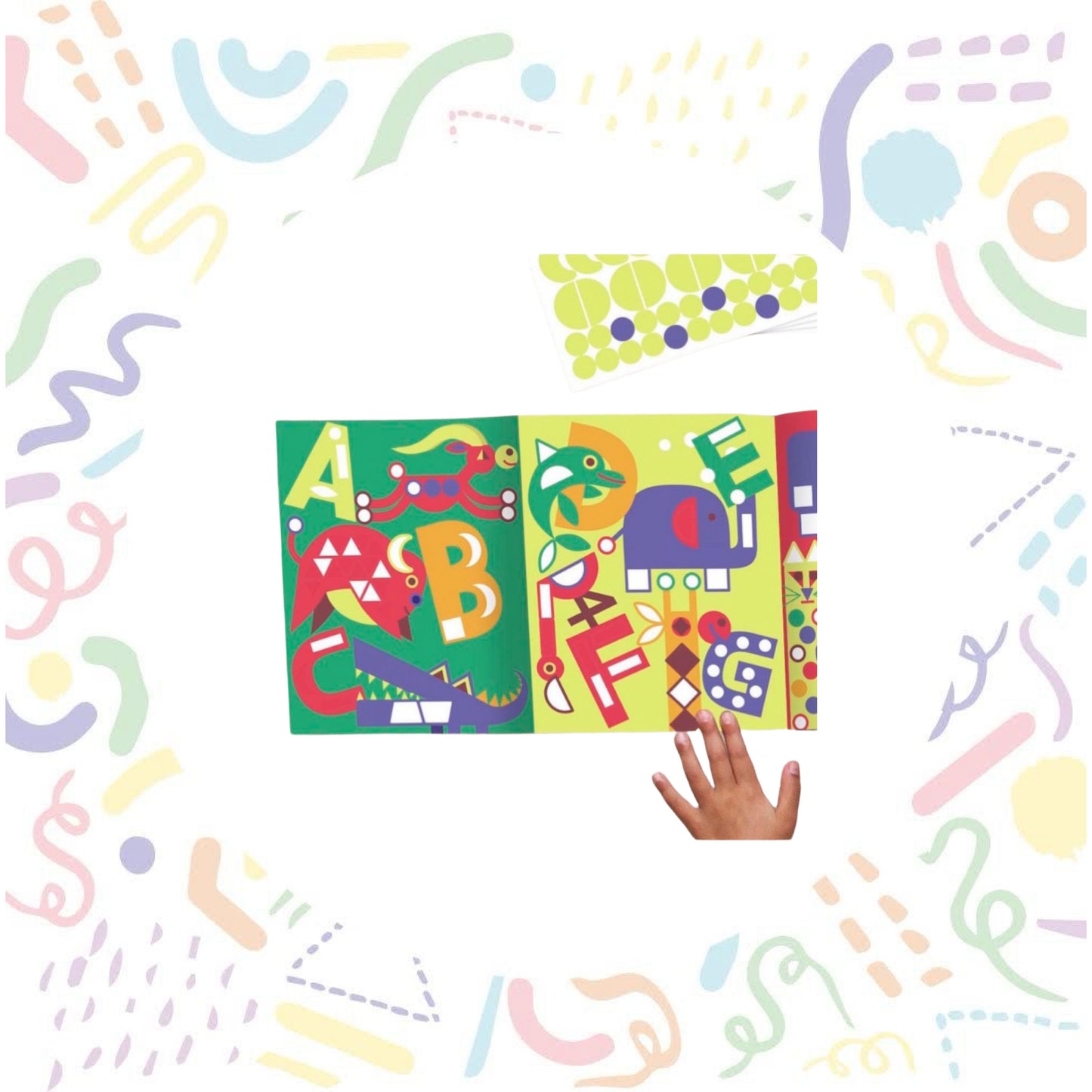 Letters Sticker Poster