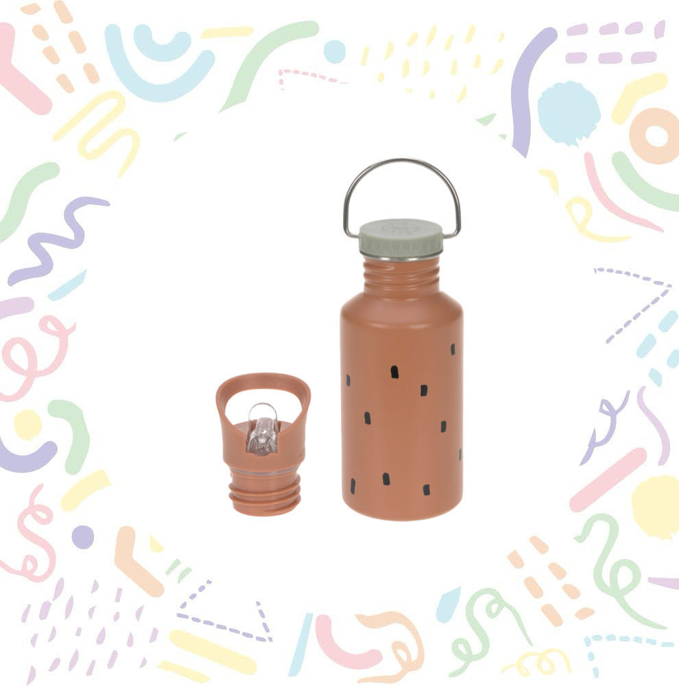 Lassig Stainless Steel Water Bottle - caramel