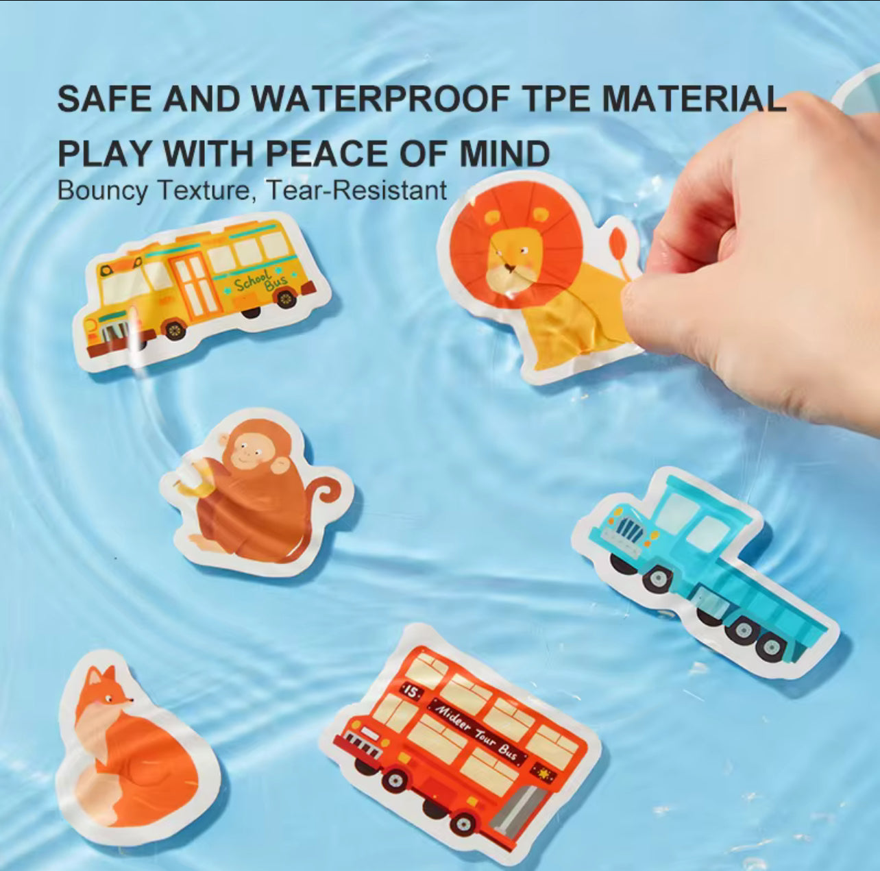 Reusable Jelly Sticker