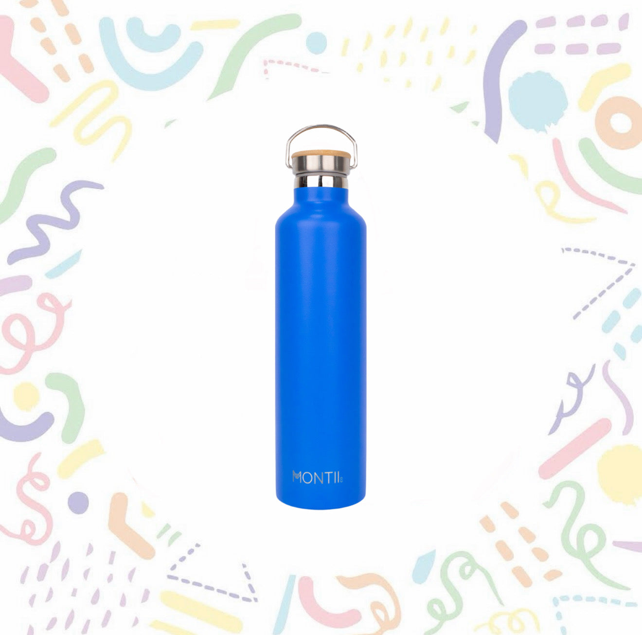 Montii Mega Water Bottle - Blueberry