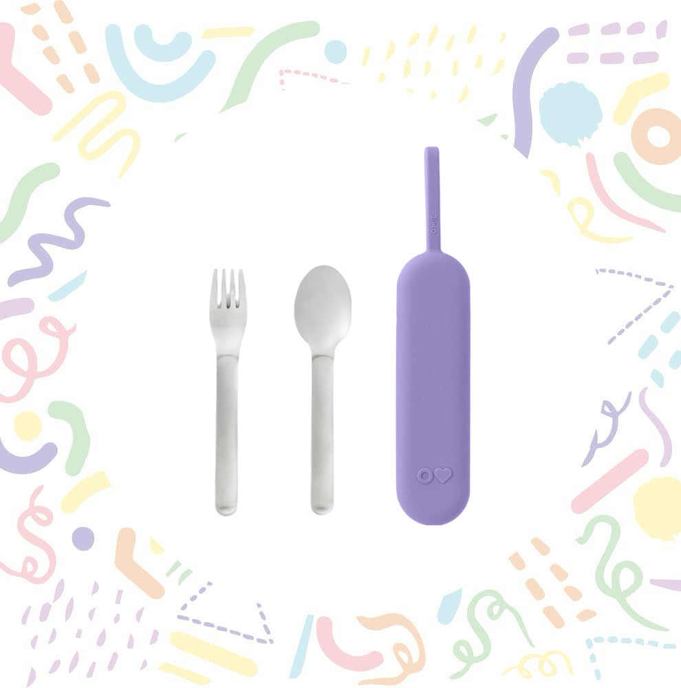 OmiePod & Utensils Steel