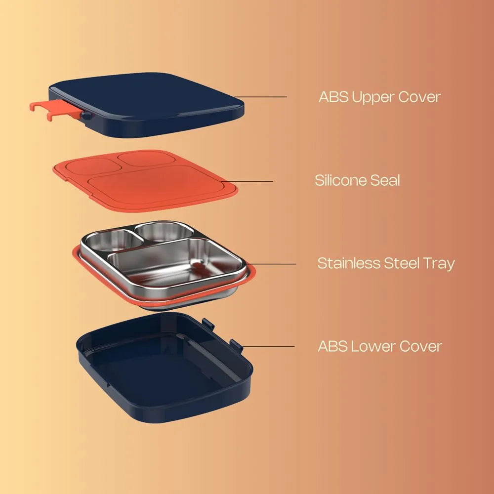 Spriggo Steel Lunch Box