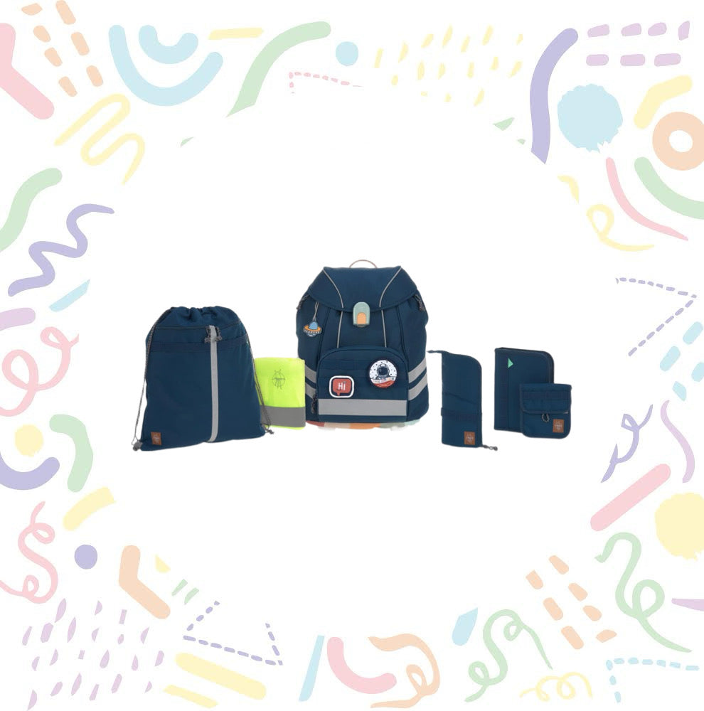 Lassig School Set Flexy Unique - Navy