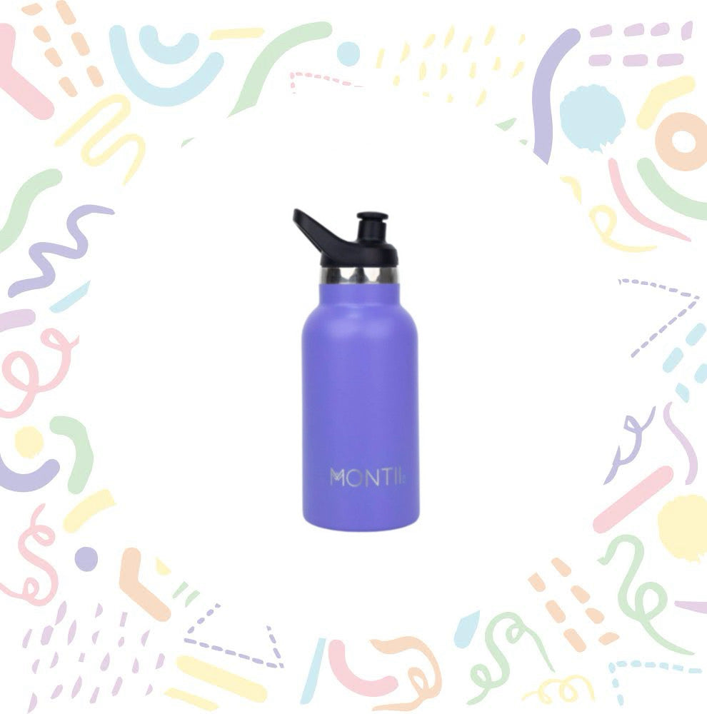 Montii Insulated Water Bottle - purple