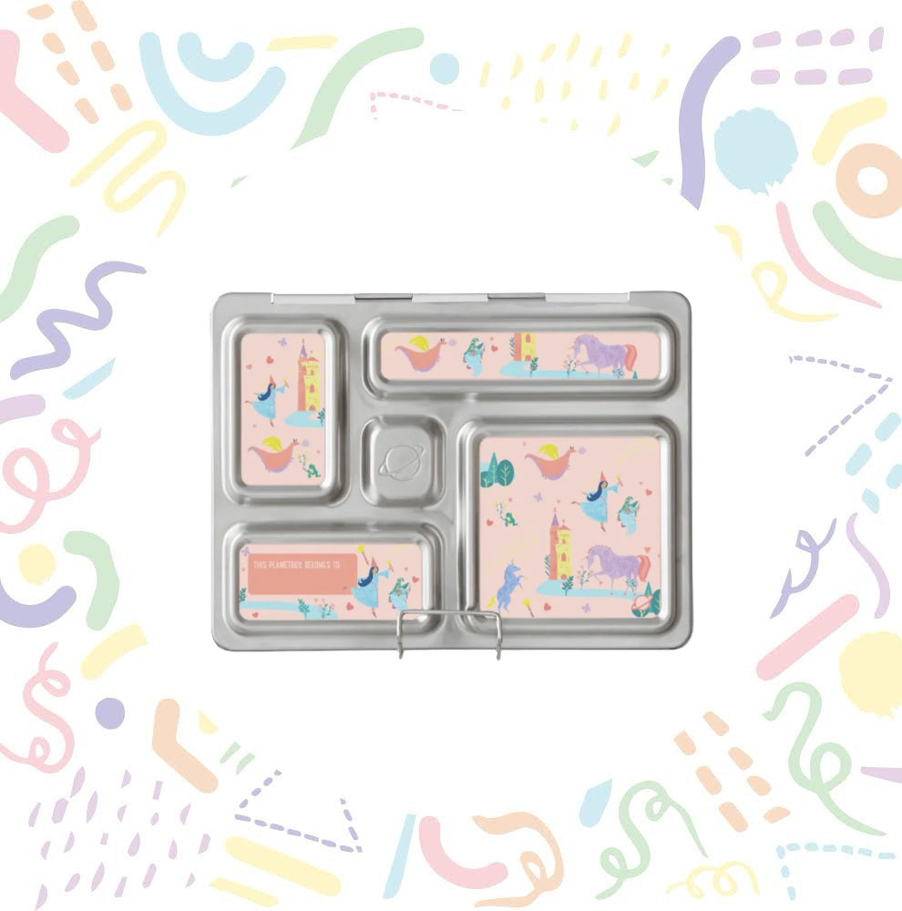 Rover Stainless Steel Lunch Box Magnets