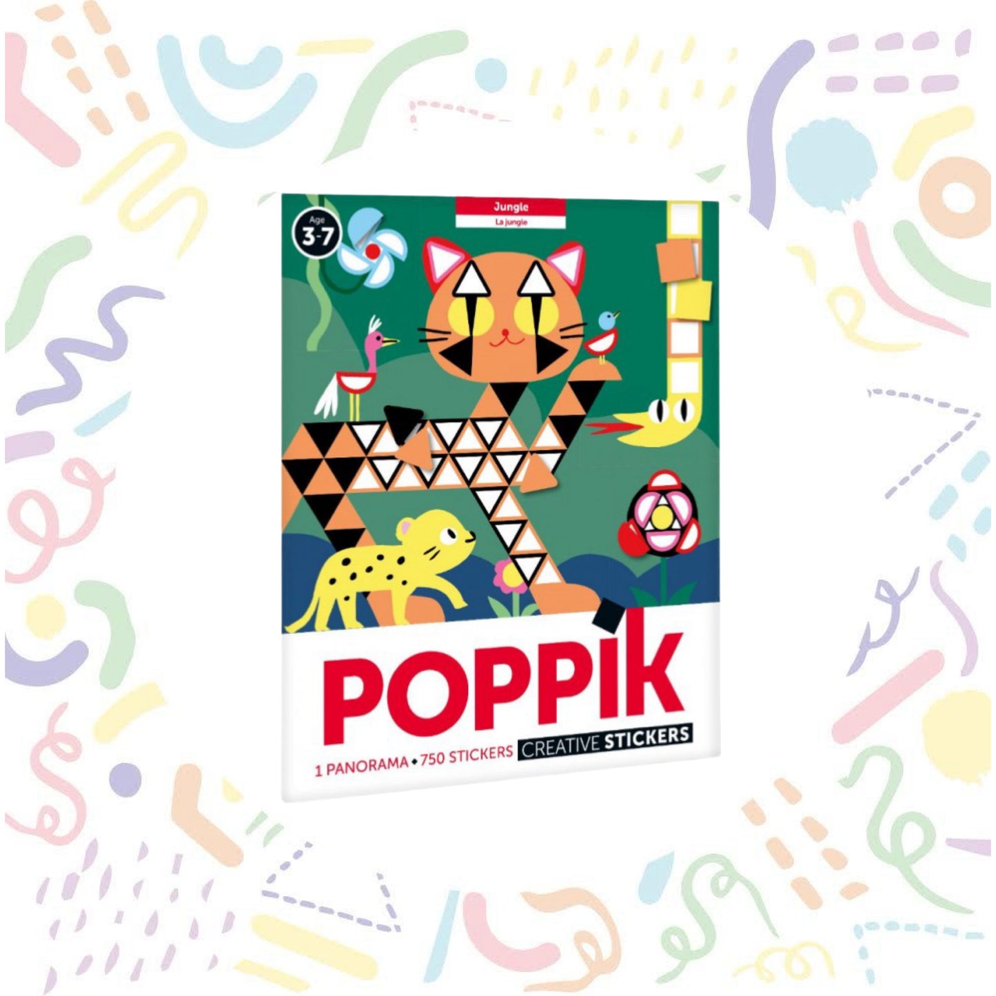 Jungle Sticker Poster