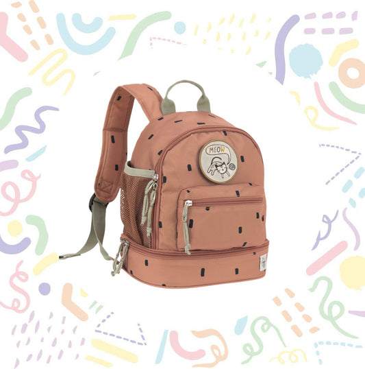 Lassig Happy Prints Mini Backpack - caramel