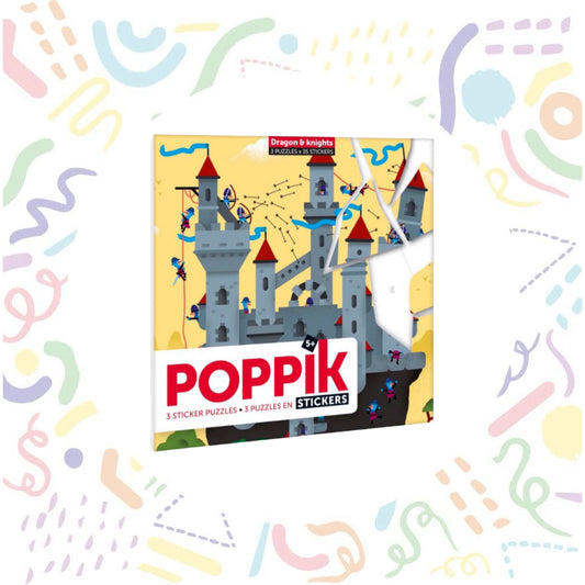 Dragons & Knights Sticker Cards