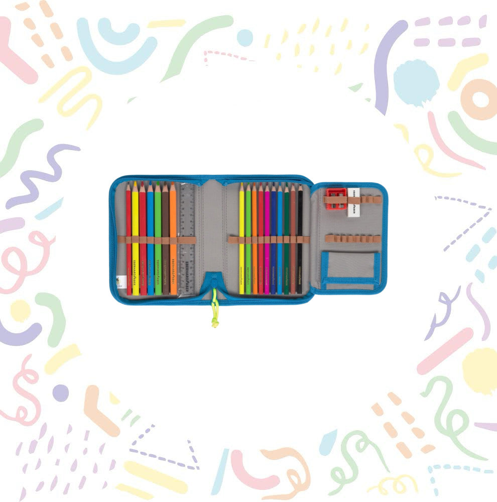 Lassig School Set Flexy Unique - Blue