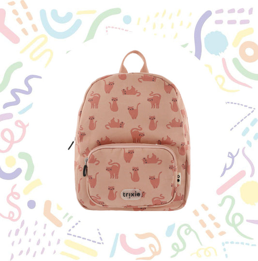 Backpack Prints- Charming Cat