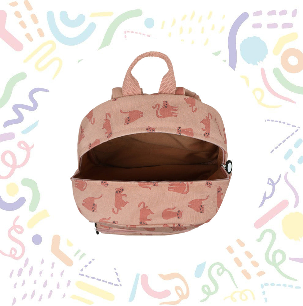 Backpack Prints- Charming Cat