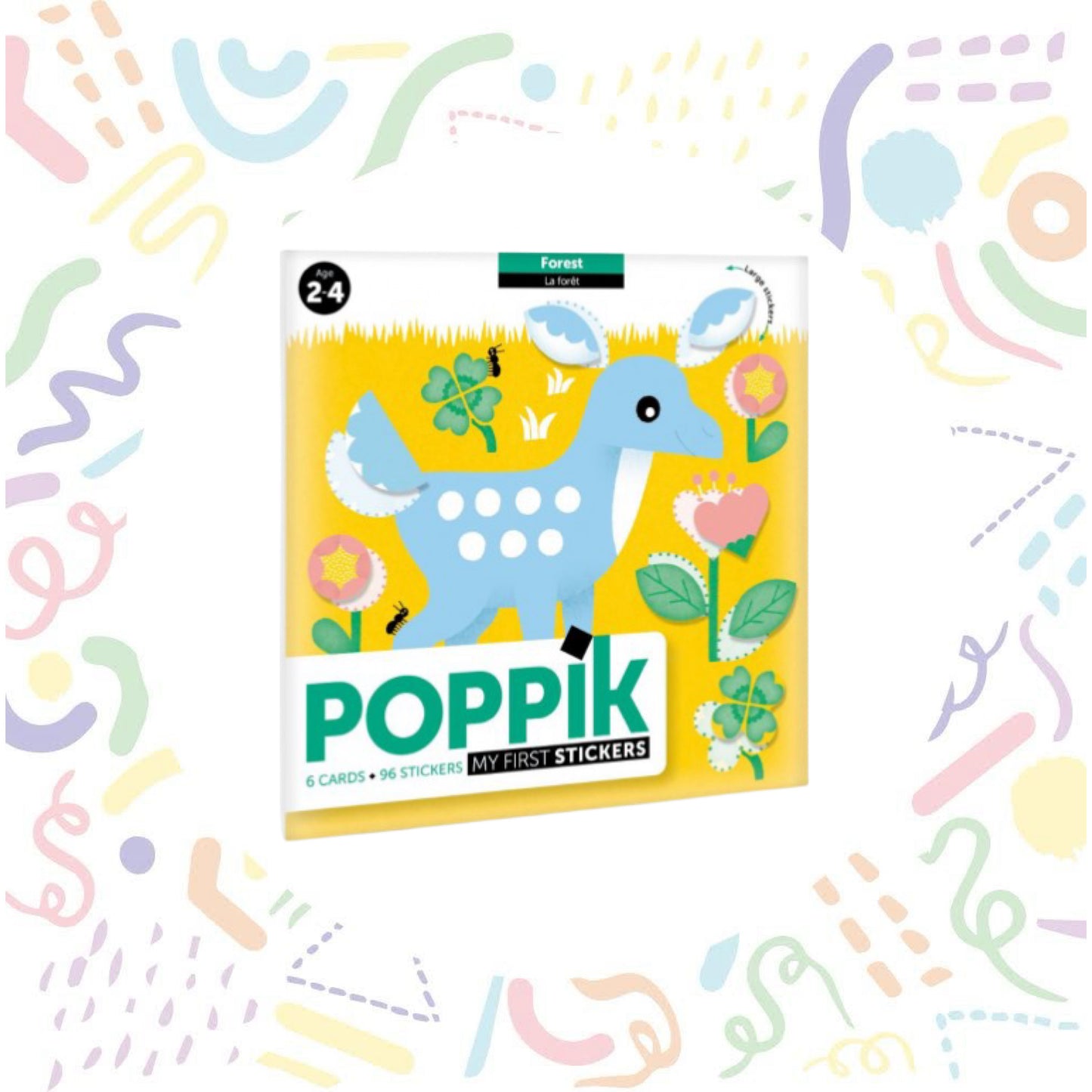 Forest Sticker Cards