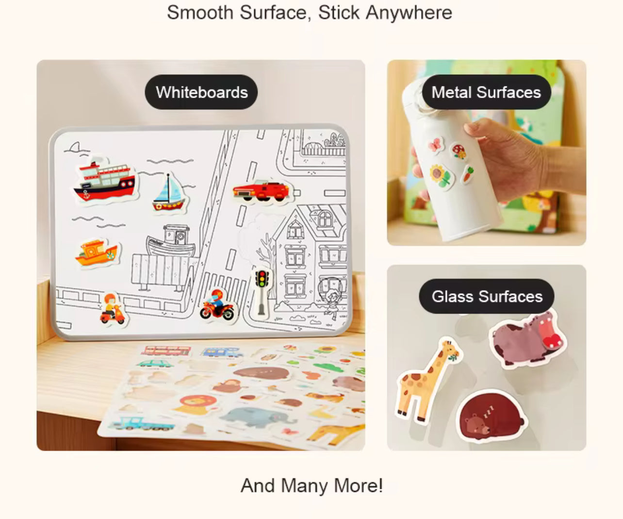 Reusable Jelly Sticker