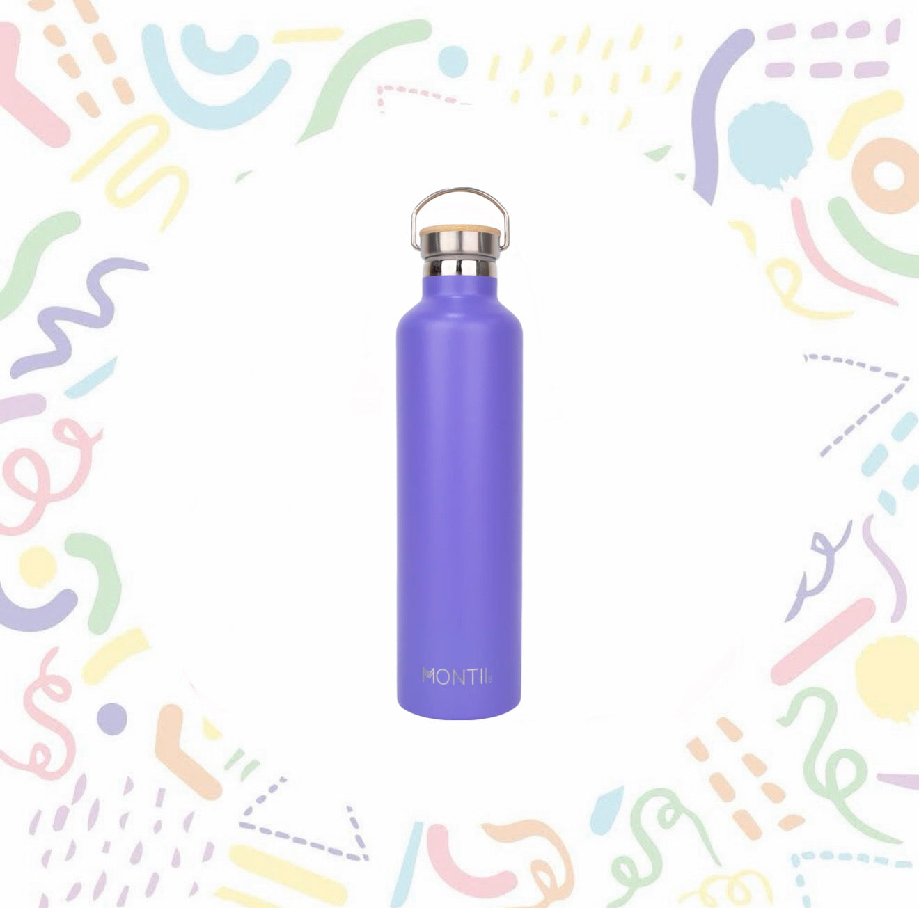 Montii Mega Water Bottle - Grape