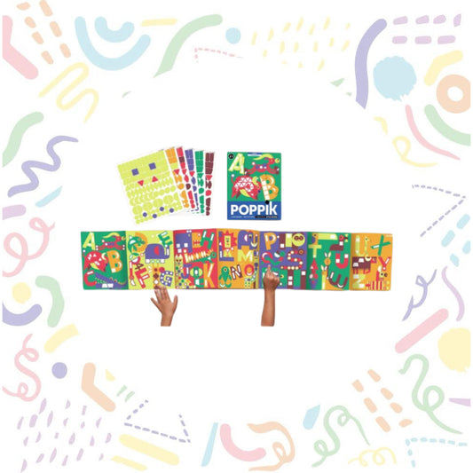 Letters Sticker Poster