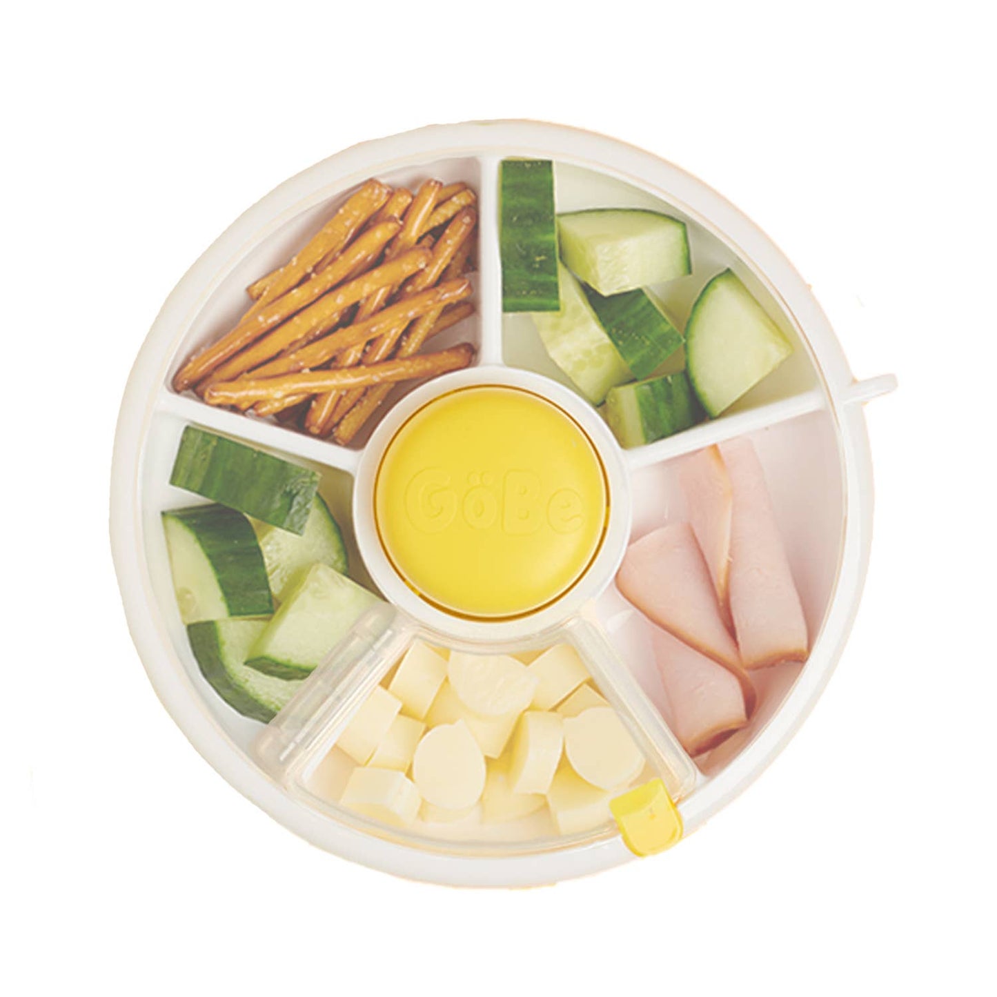 Gobe Mini Snack Spinner - yellow