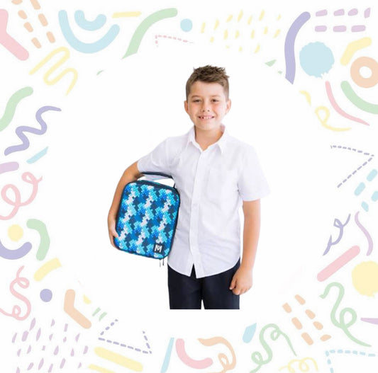 Montii Co Lunch Bag - Block Land