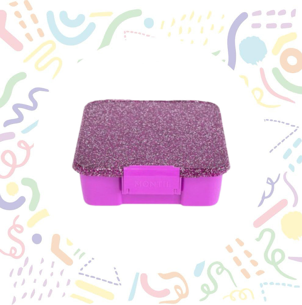 Montii The Bento Box Five Glitter Edition - Magenta