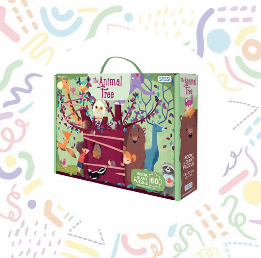 The Animal Tree Puzzle and Book