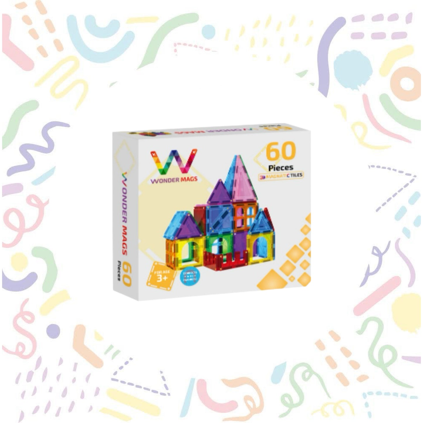 Wondermags 60 pcs
