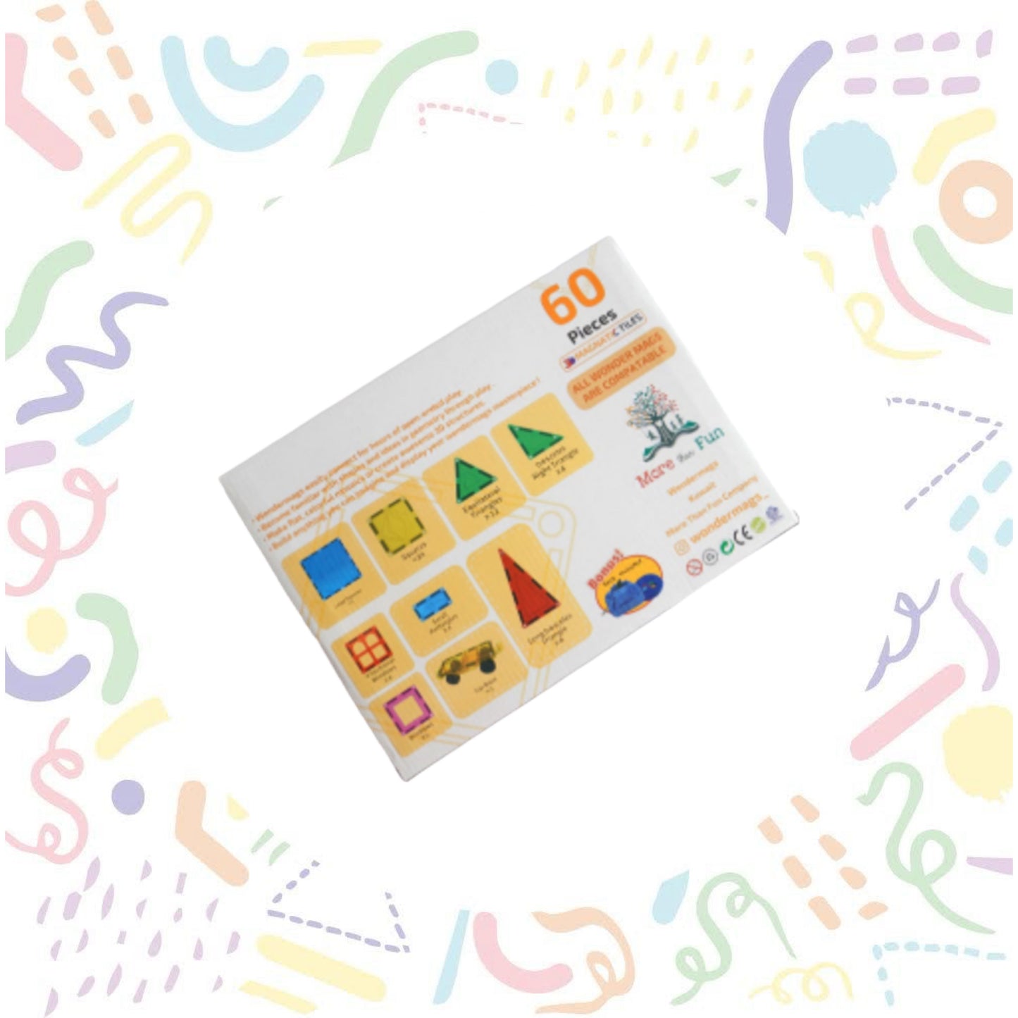 Wondermags 60 pcs