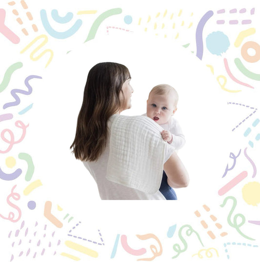 Large Muslin Burping Cloth