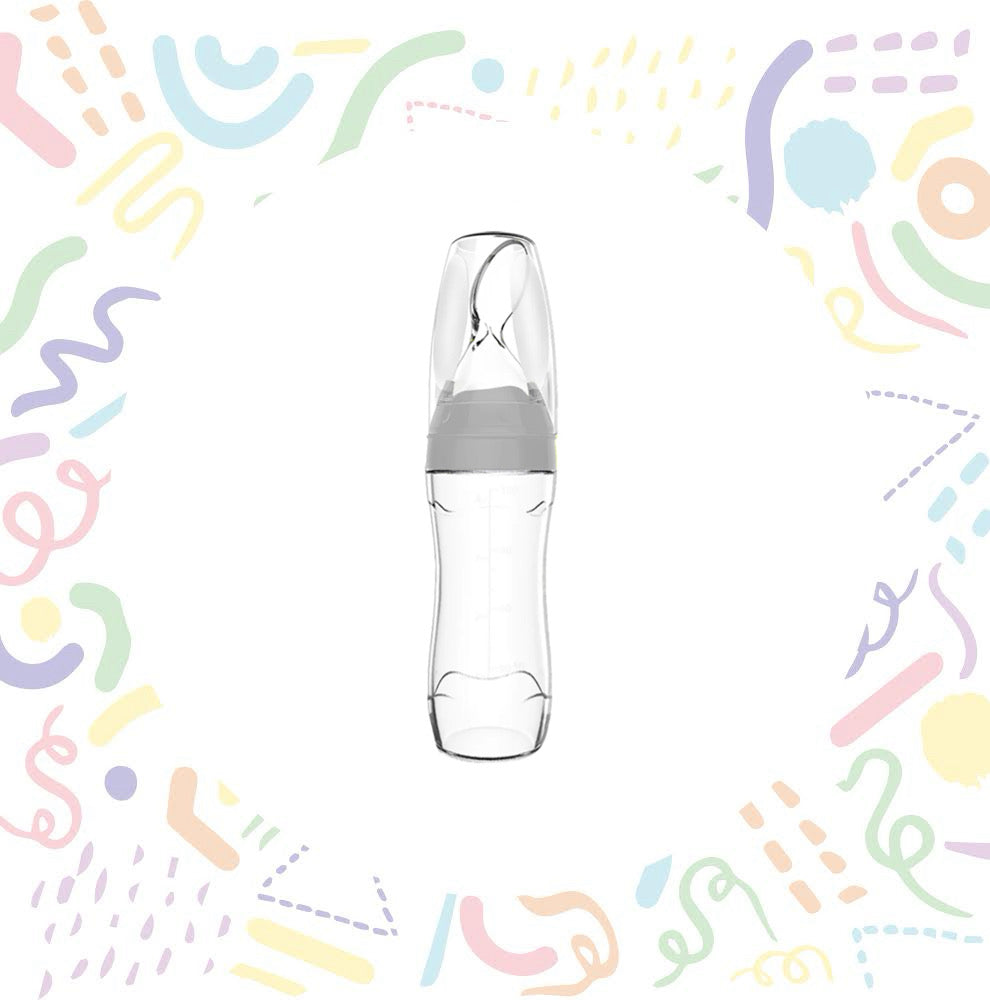 Silicone Baby Food Dispensing Spoon