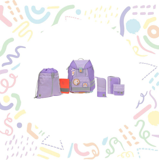 Lassig School Set Flexy Unique - Lavender