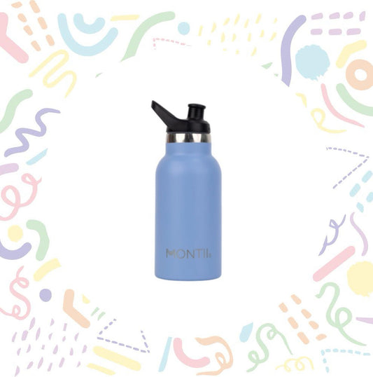 Montii Insulated Water Bottle - Blue