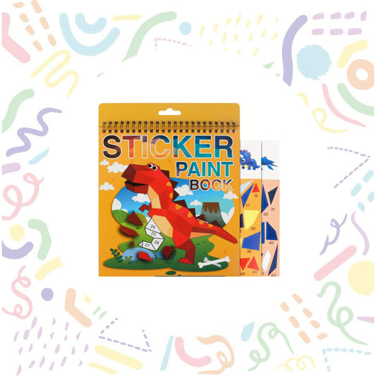Sticker Paint Book