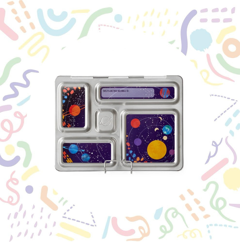 Rover Stainless Steel Lunch Box Magnets
