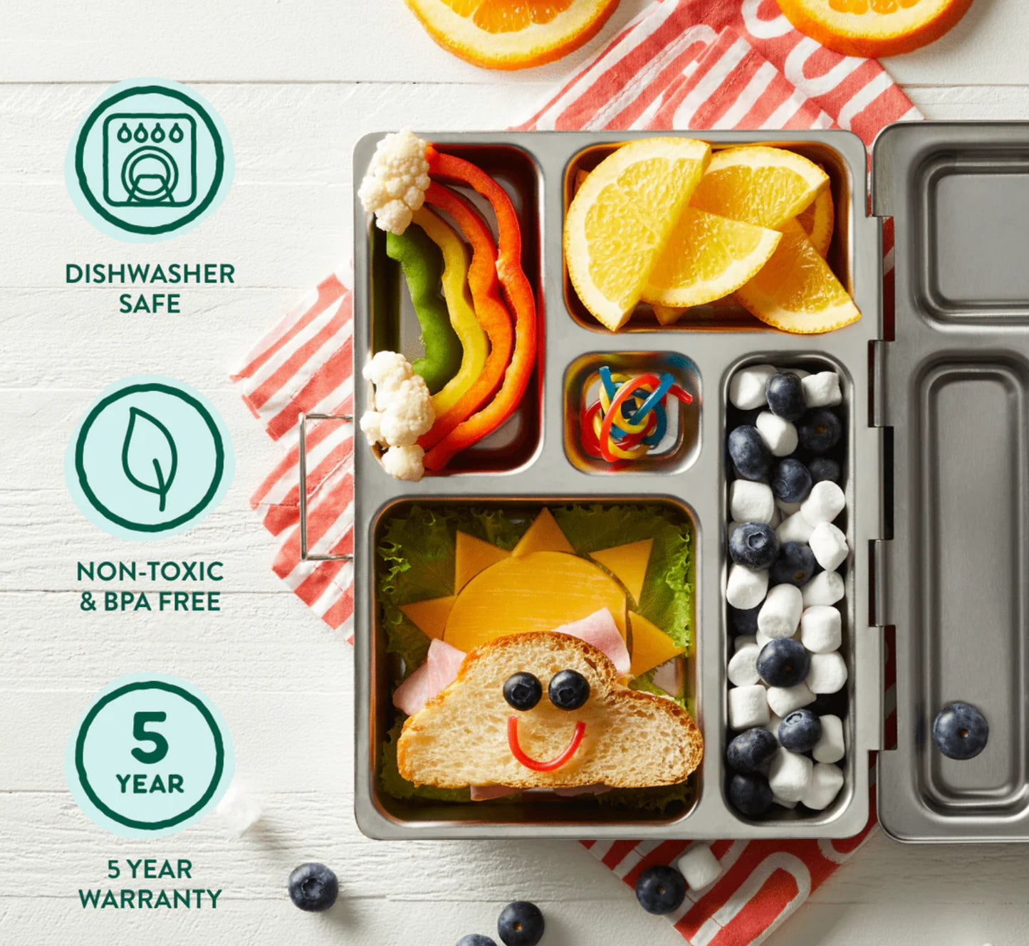 Rover Stainless Steel Lunch Box Set