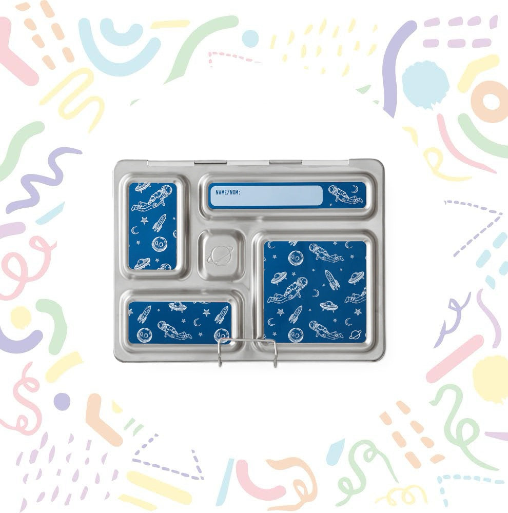Rover Stainless Steel Lunch Box Magnets